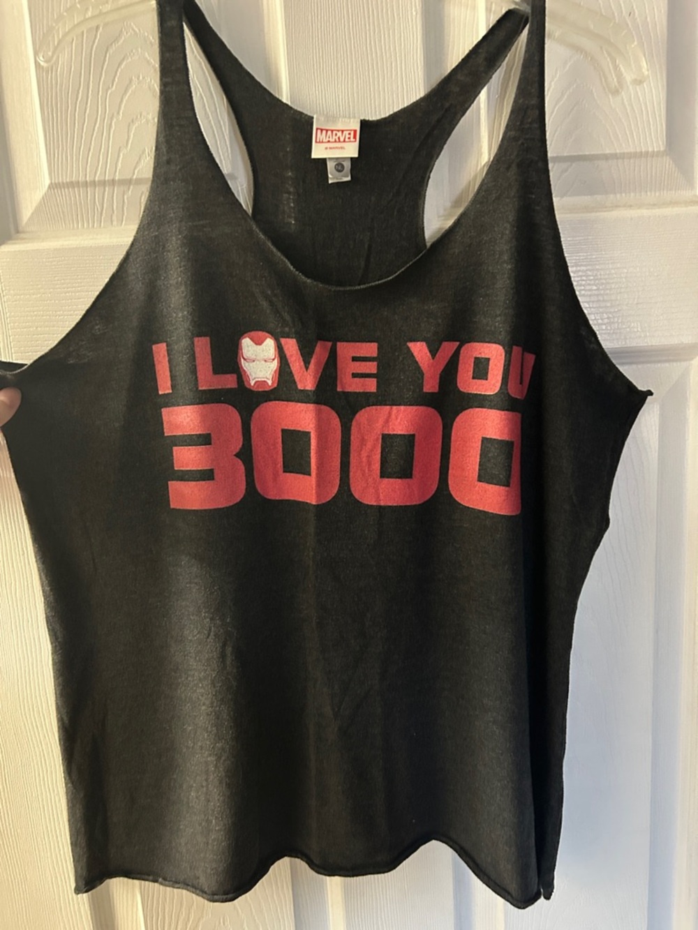Marvel Black Tank Top “End Game” quote
